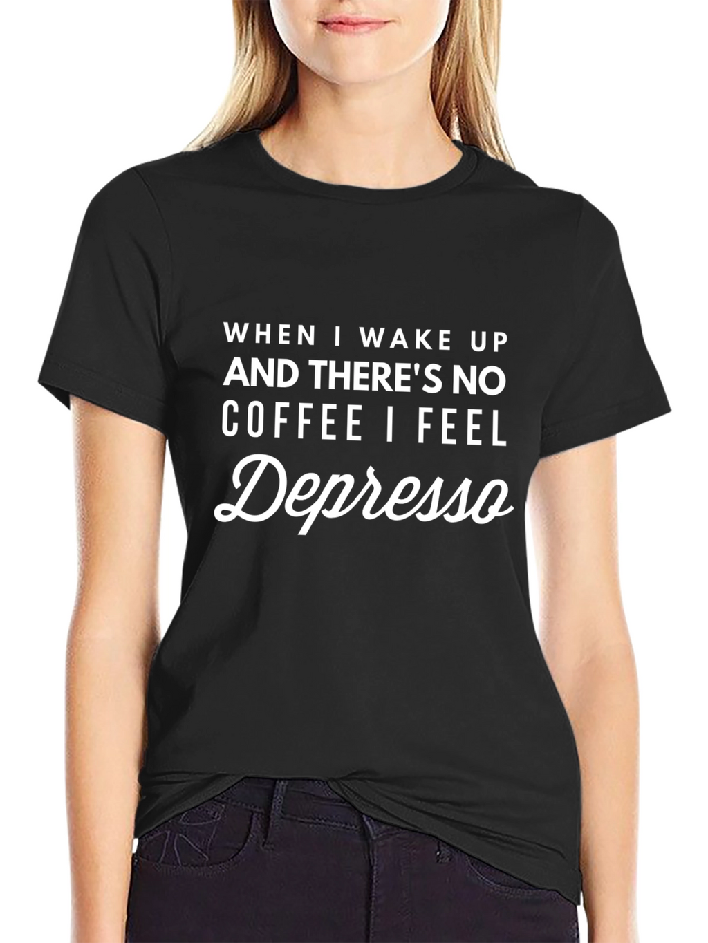 Depresso T-Shirt - Coffee Lovers Tee