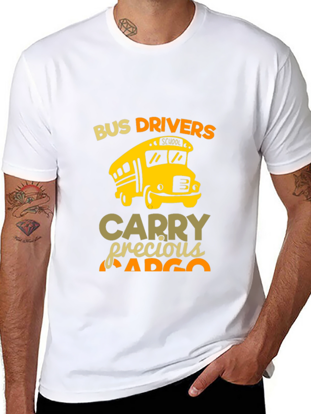 Bus Driver Precious Cargo T-Shirt