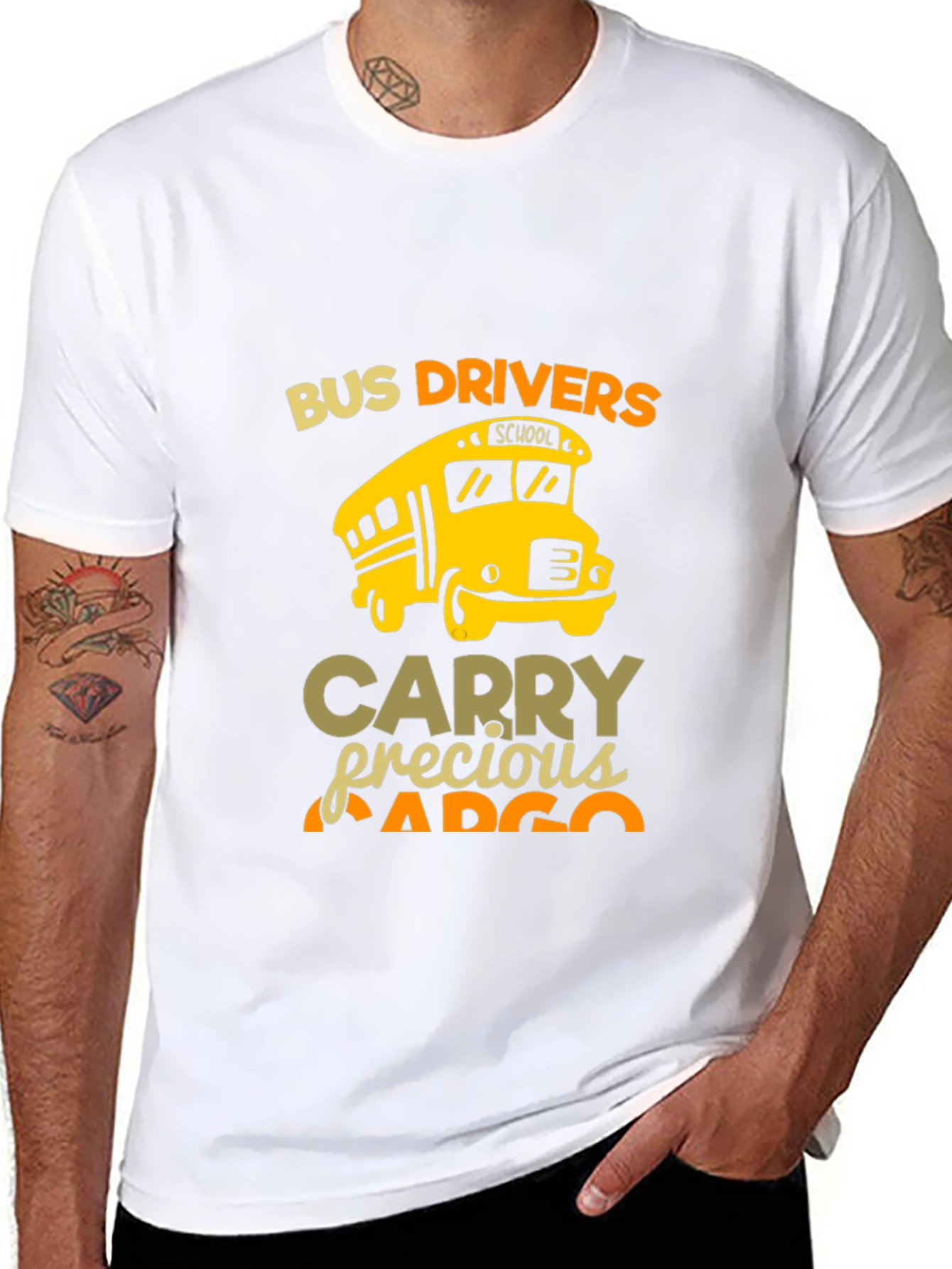 Bus Driver Precious Cargo T-Shirt