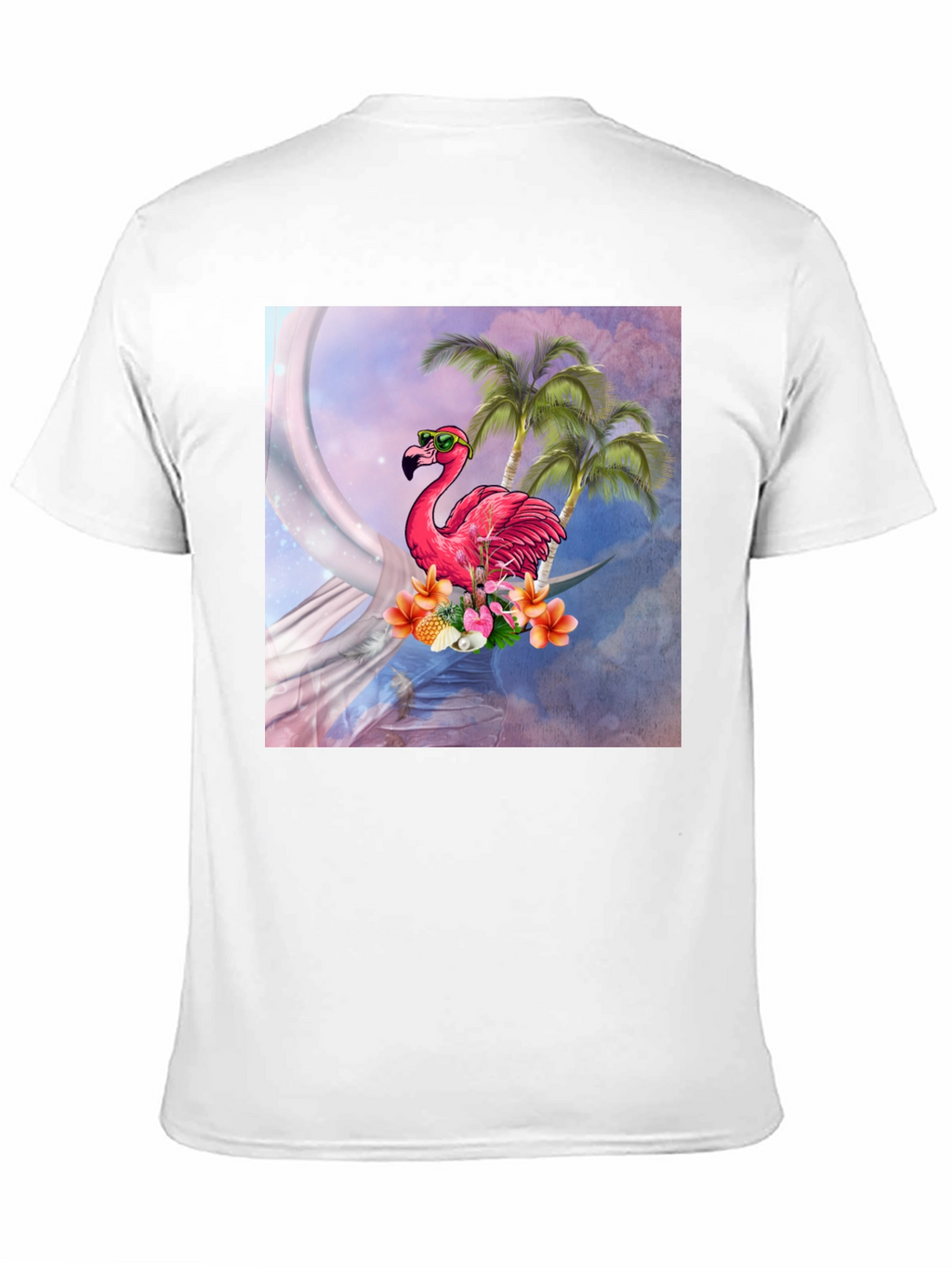 Tropical Flamingo Graphic Tee