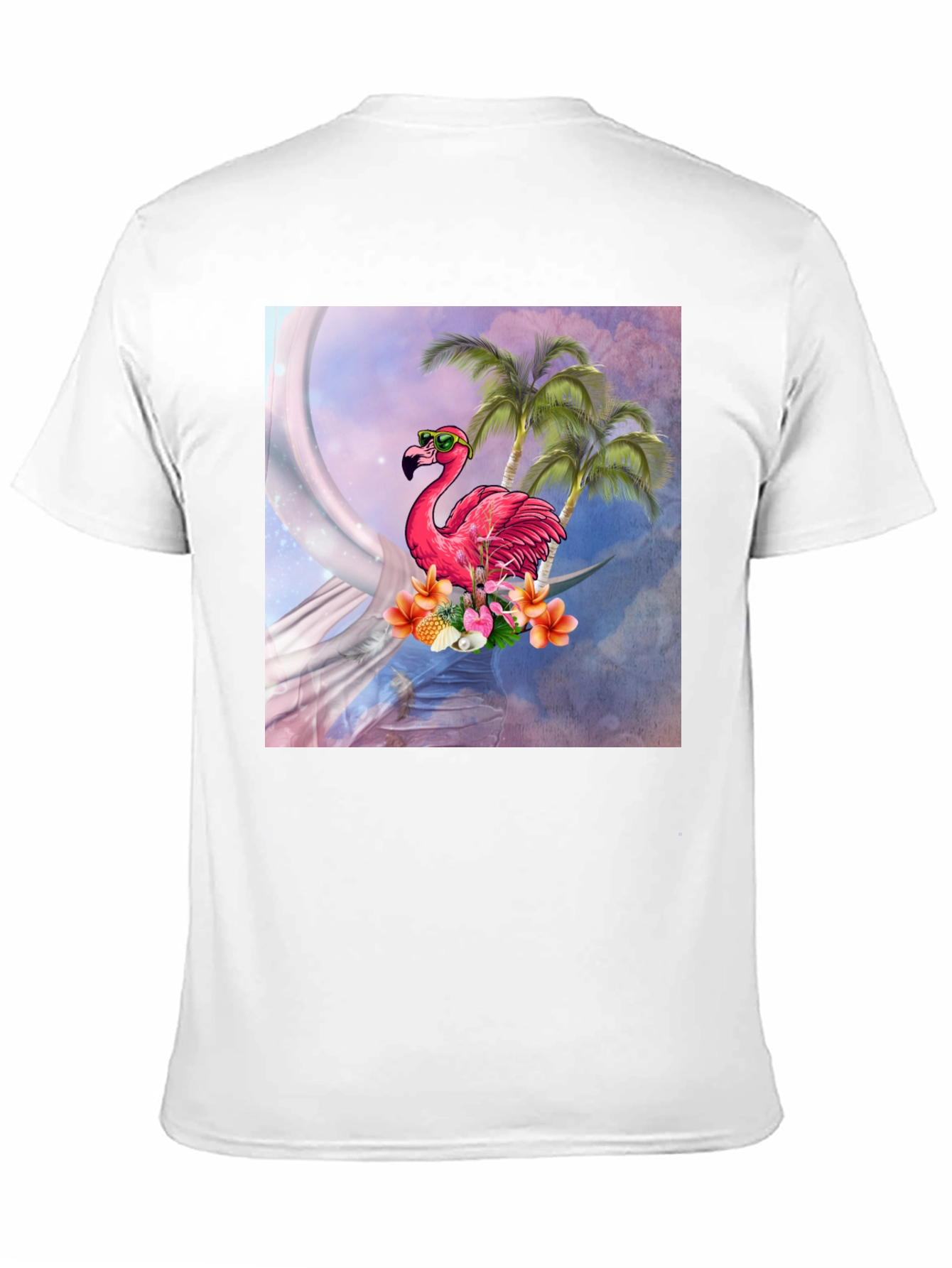 Tropical Flamingo Graphic Tee