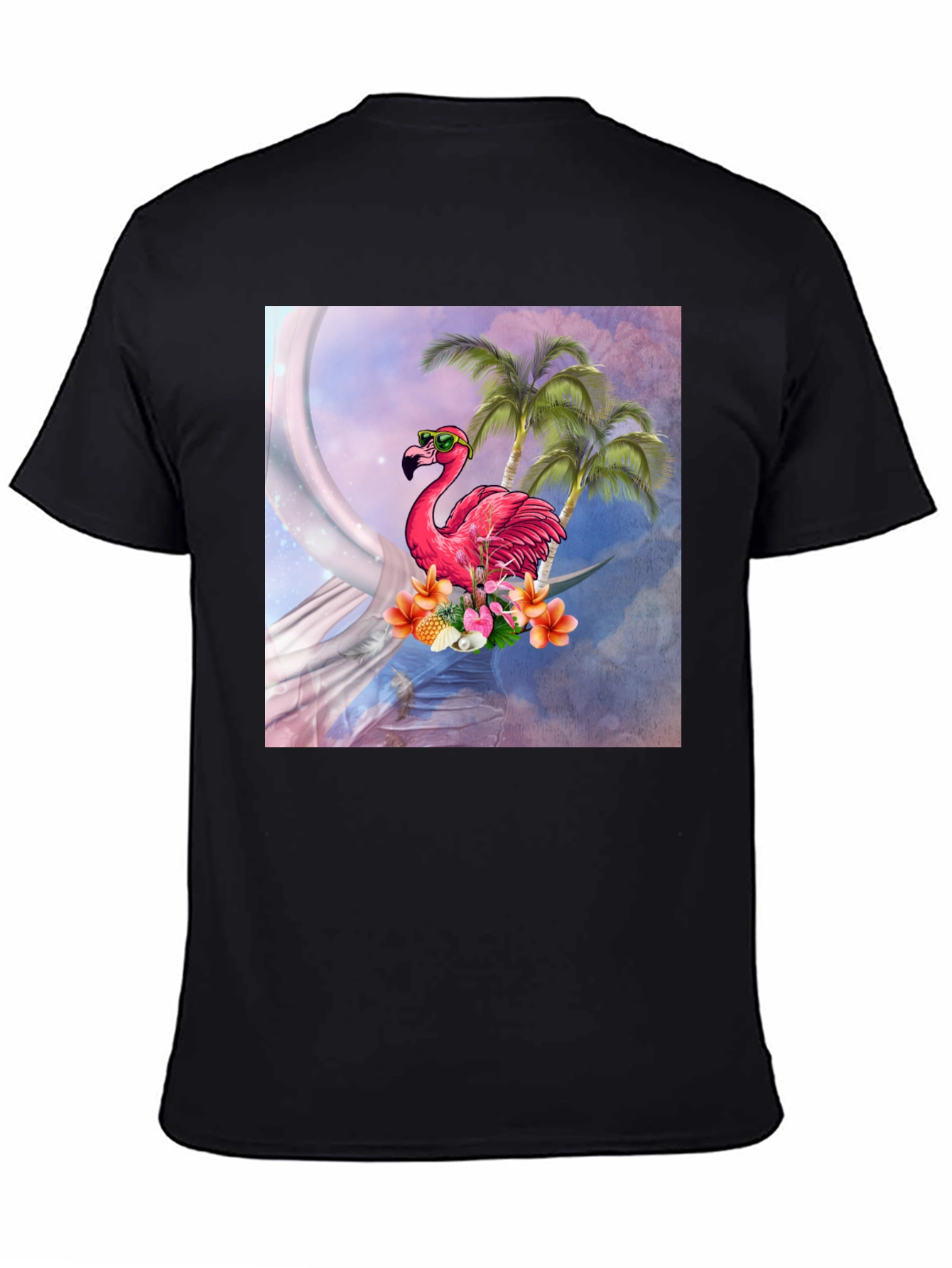 Tropical Flamingo Graphic Tee