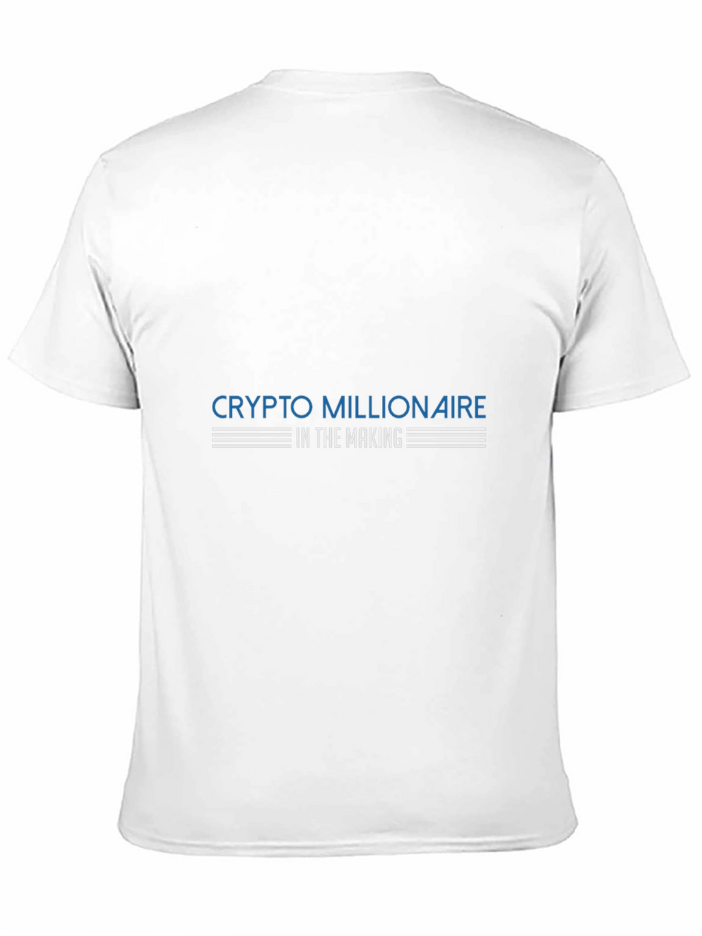 Crypto Millionaire in the Making Black T-Shirt