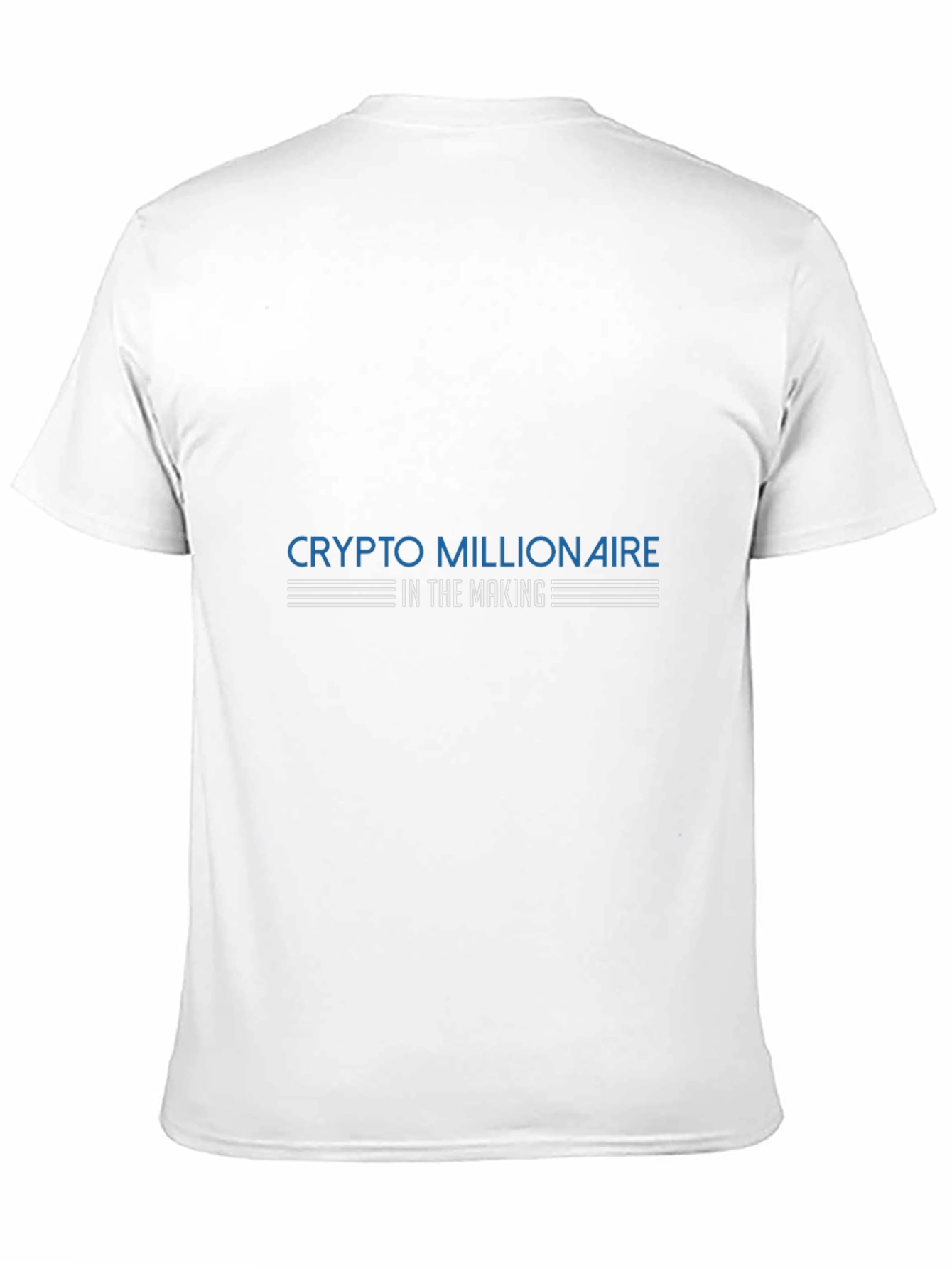 Crypto Millionaire in the Making Black T-Shirt