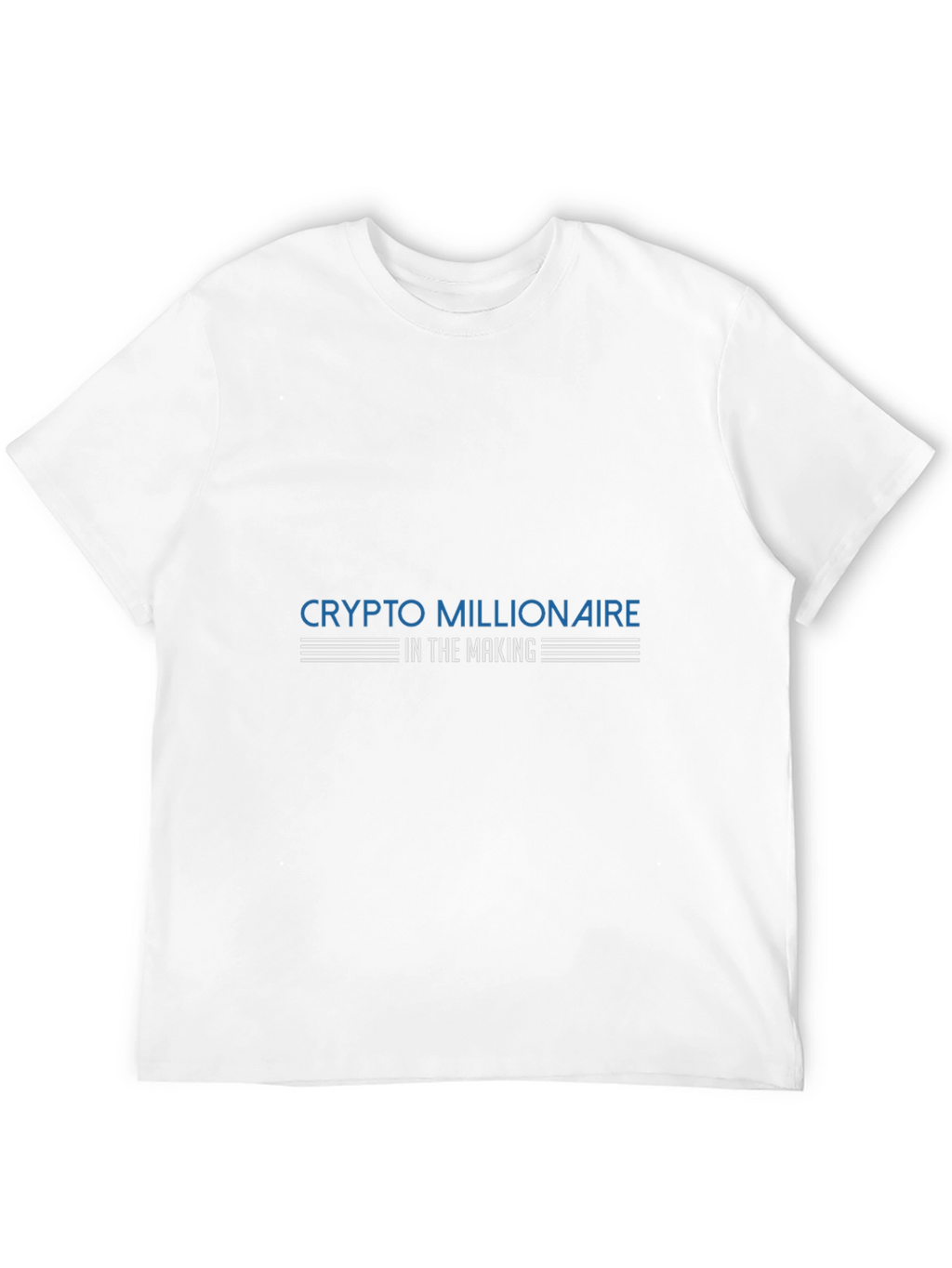 Crypto Millionaire in the Making Black T-Shirt