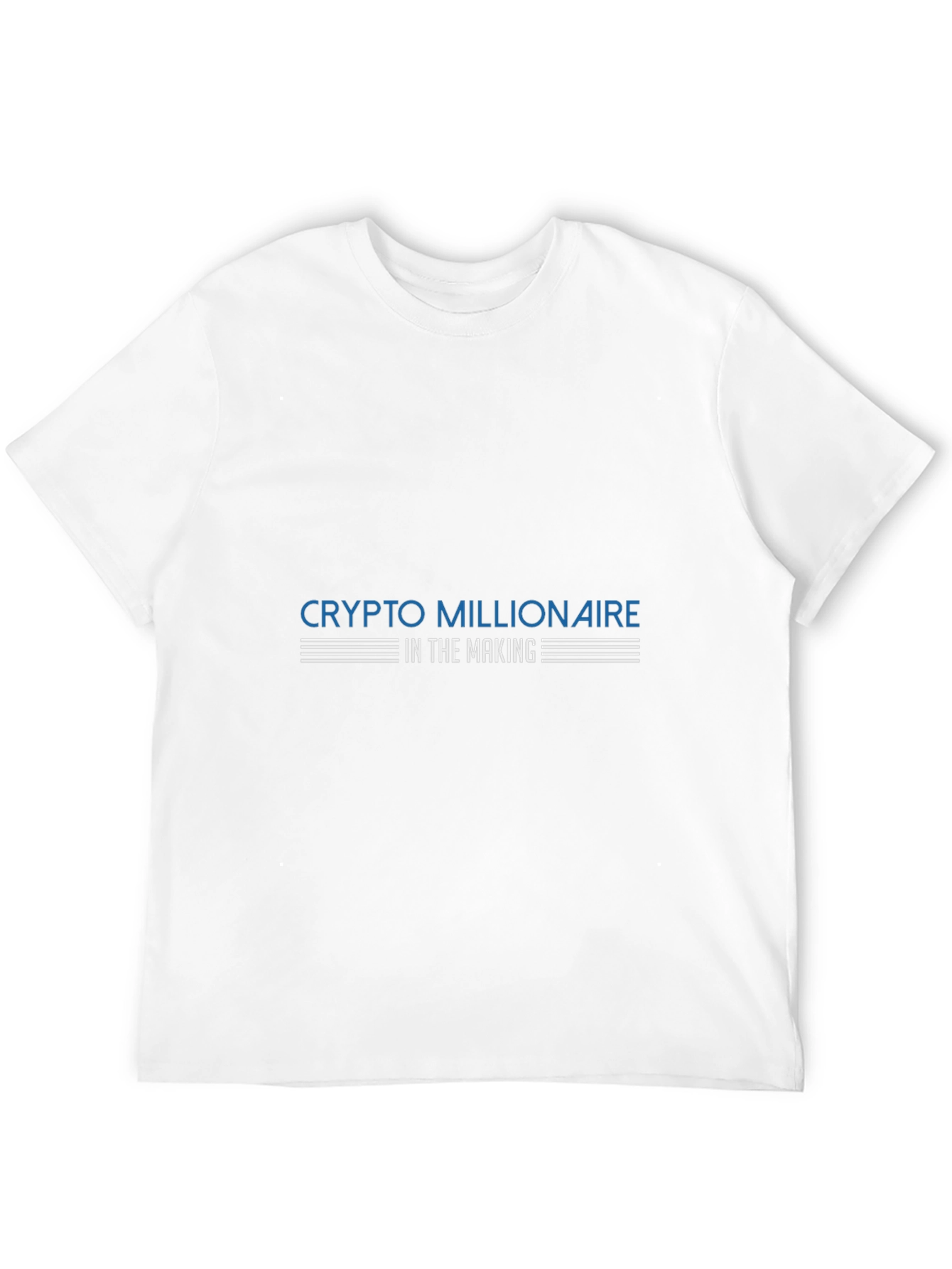 Crypto Millionaire in the Making Black T-Shirt
