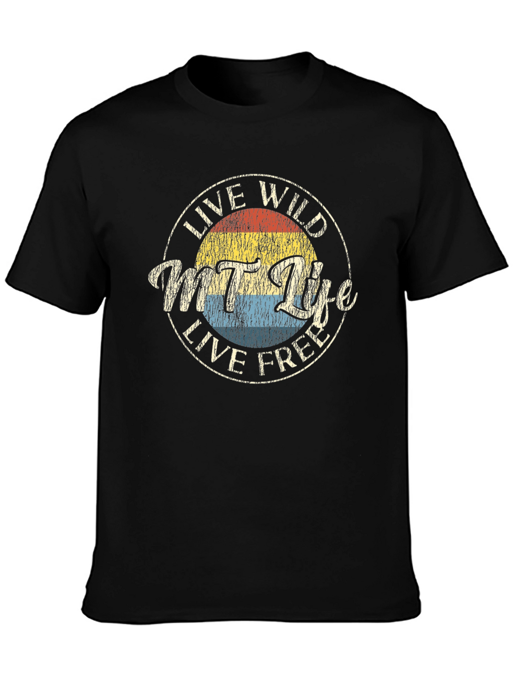 Live Wild MT Life Graphic Tee