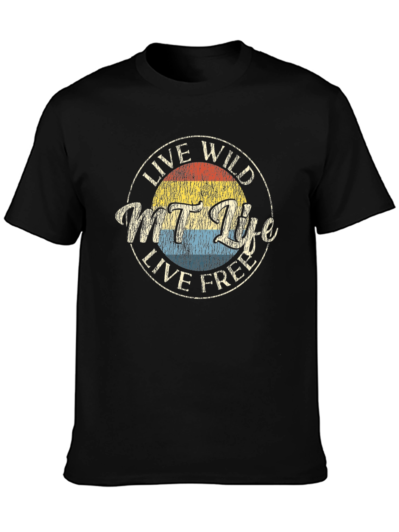 Live Wild MT Life Graphic Tee