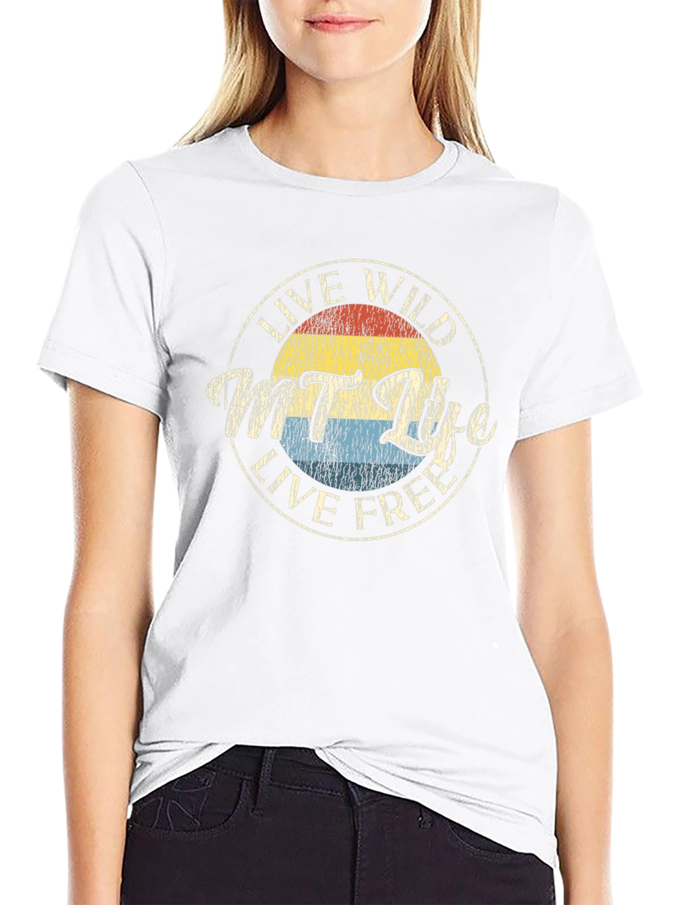 Live Wild MT Life Graphic Tee