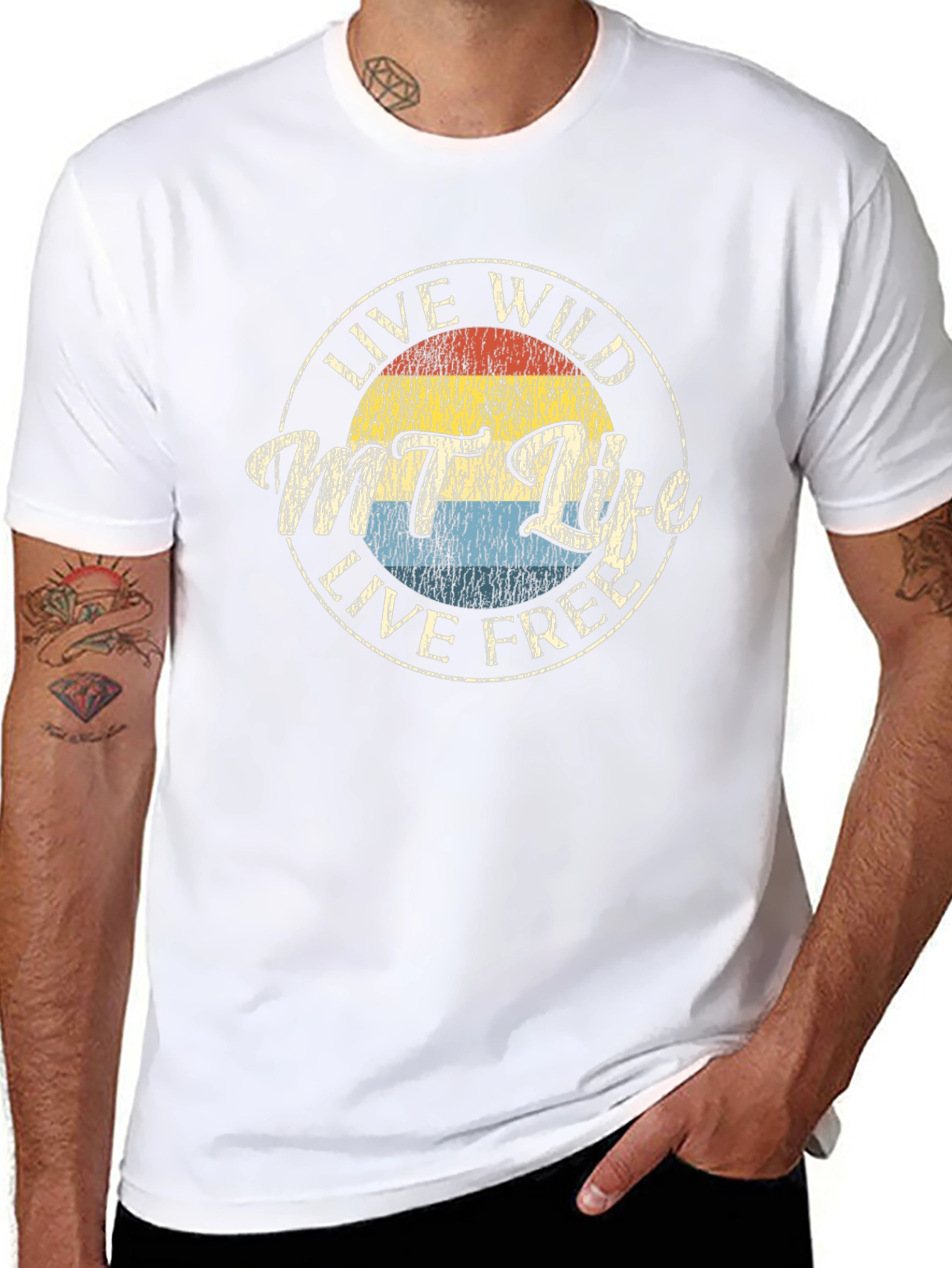 Live Wild MT Life Graphic Tee