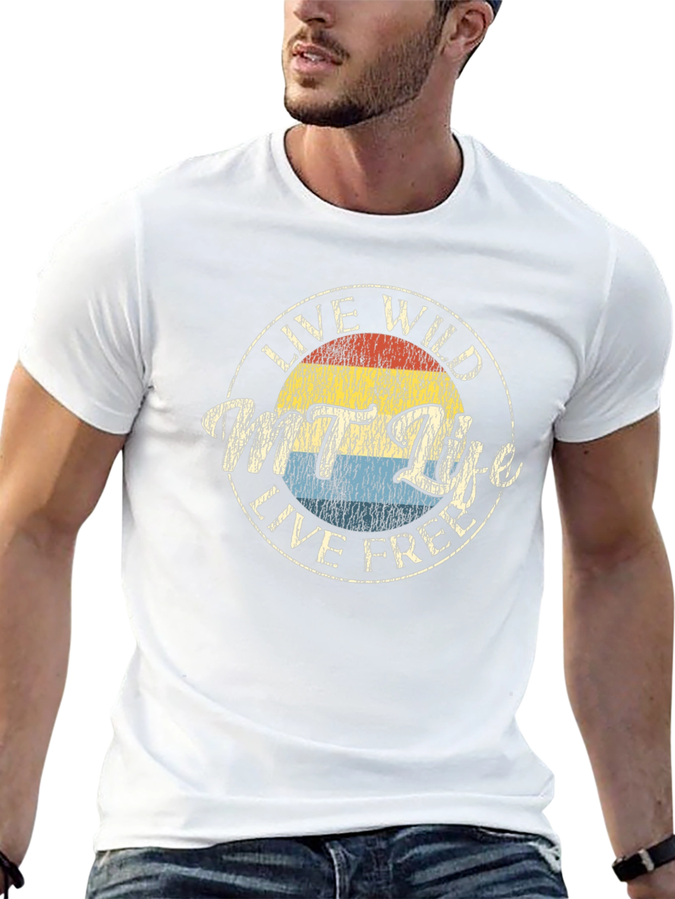 Live Wild MT Life Graphic Tee