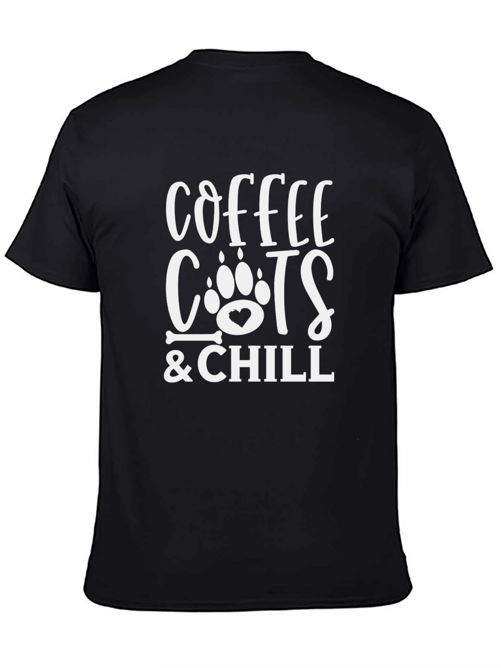 Coffee Cats & Chill Graphic T-Shirt