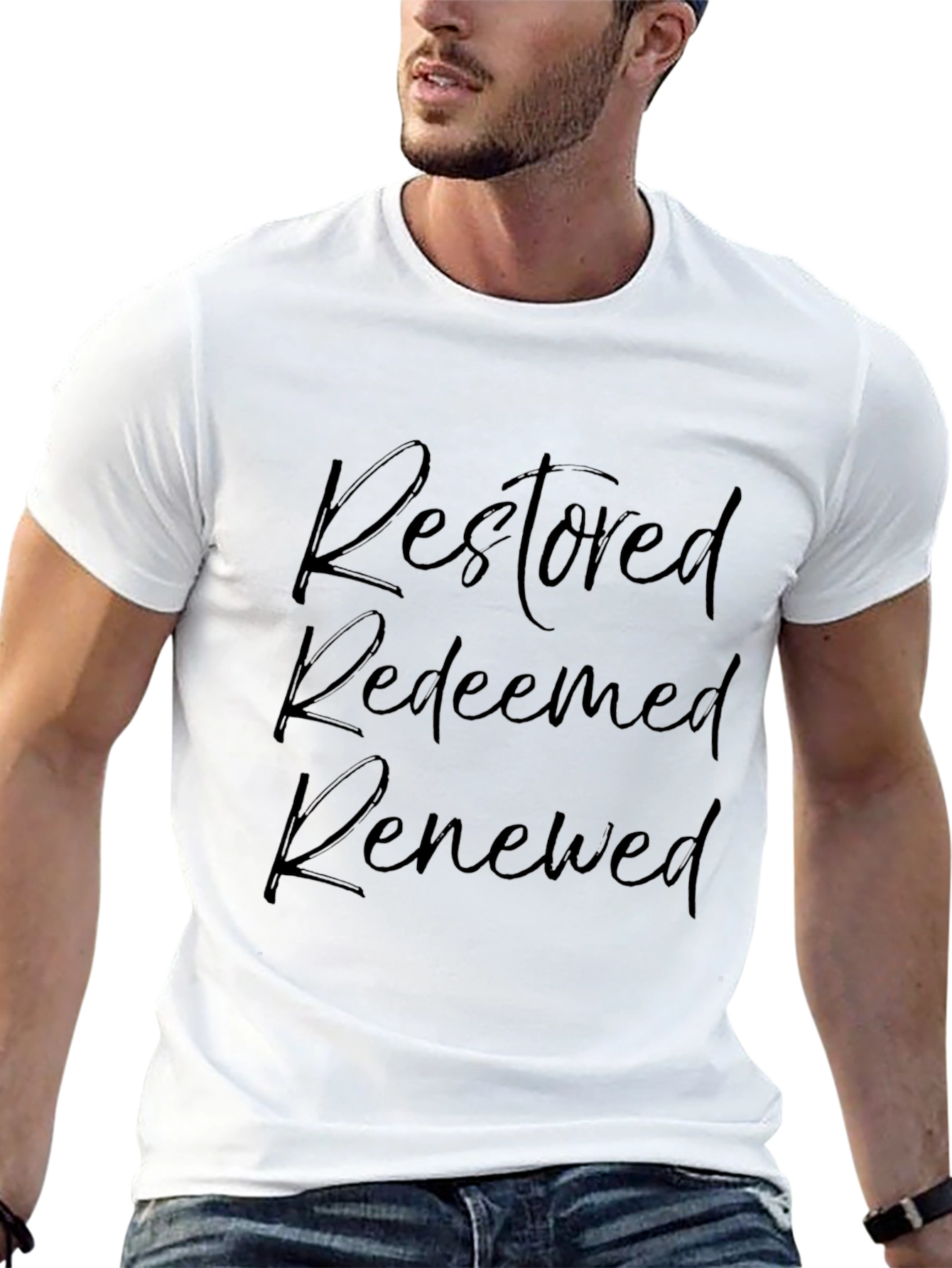 Restored Redeemed Renewed T-Shirt