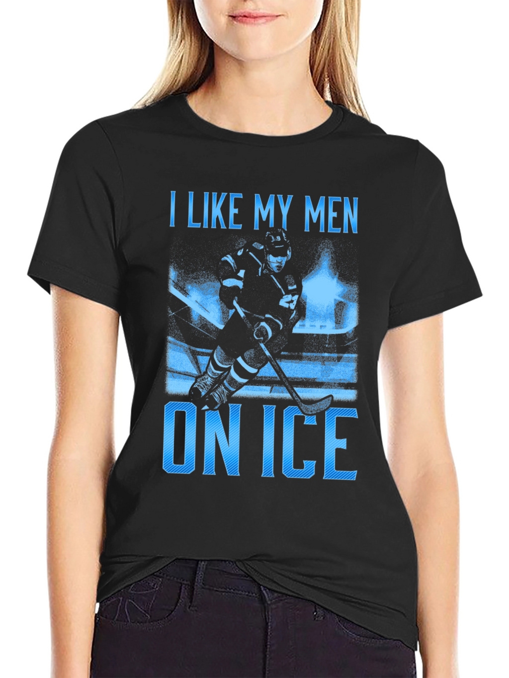 I Like My Men on Ice T-Shirt