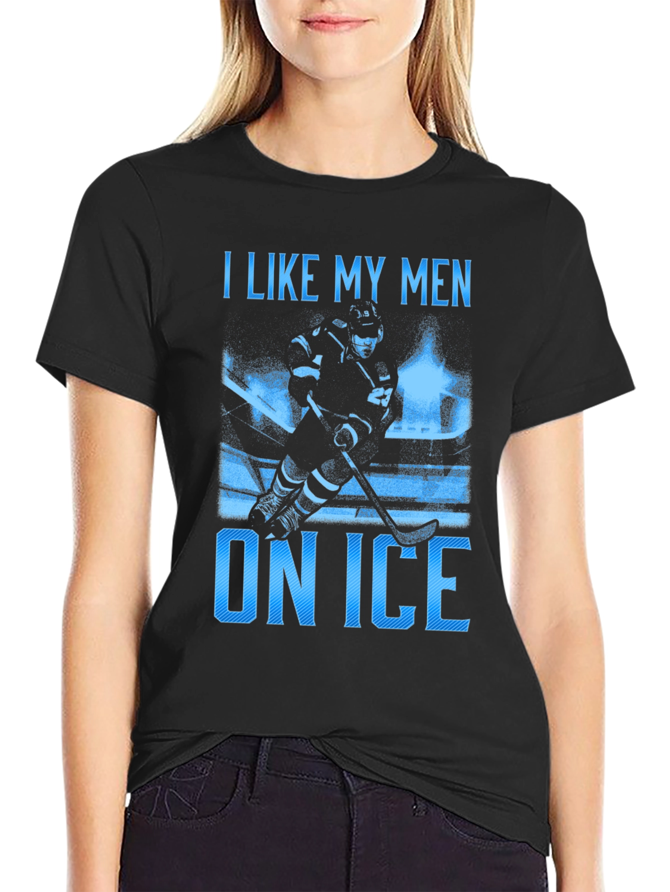 I Like My Men on Ice T-Shirt