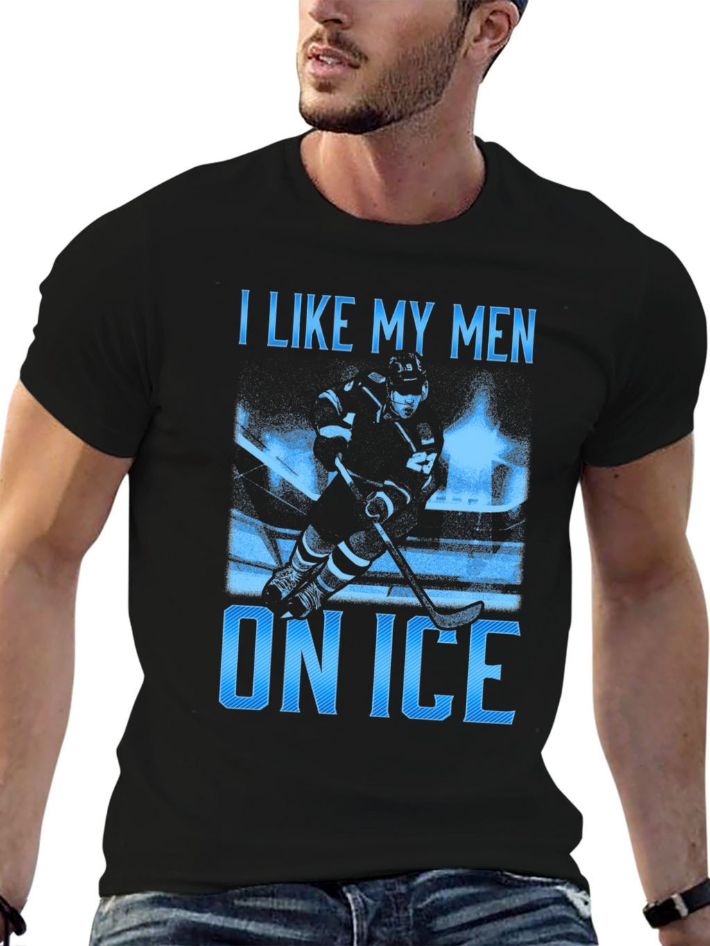 I Like My Men on Ice T-Shirt