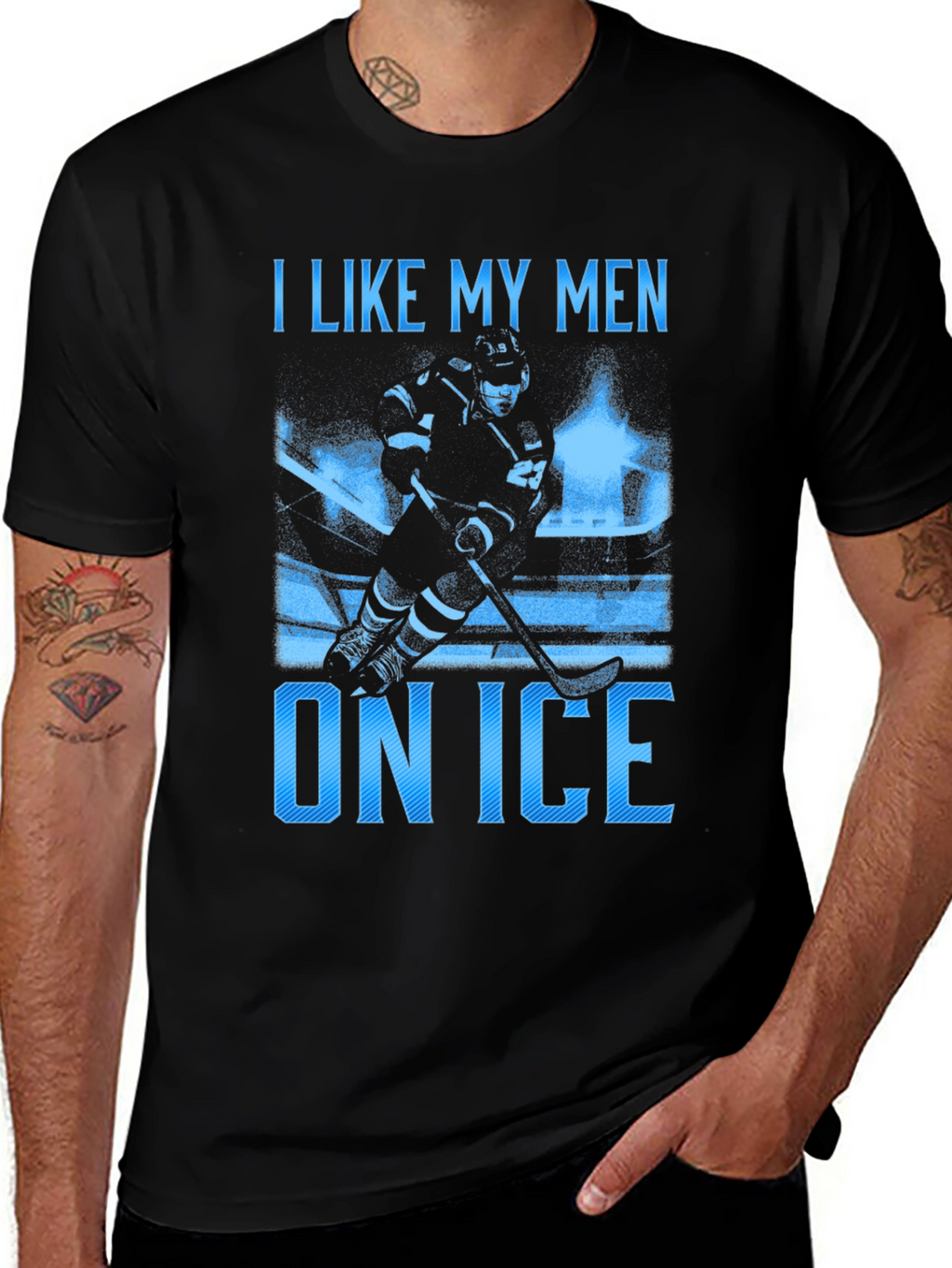 I Like My Men on Ice T-Shirt