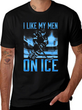 I Like My Men on Ice T-Shirt