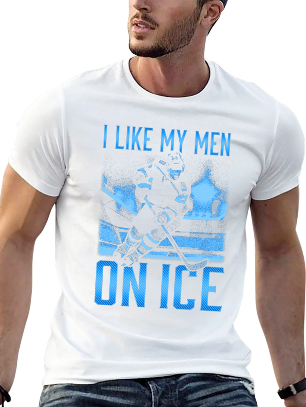 I Like My Men on Ice T-Shirt