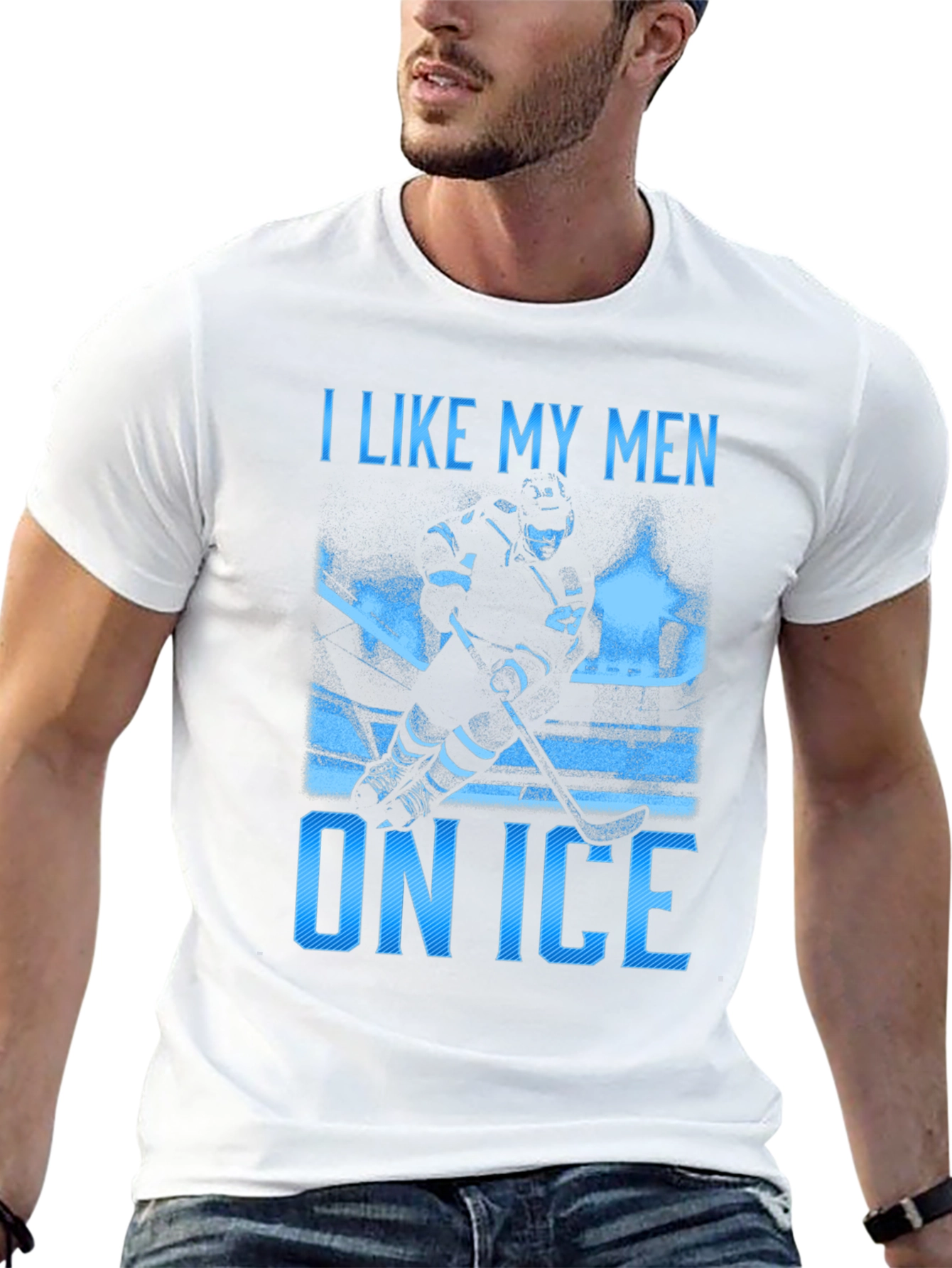 I Like My Men on Ice T-Shirt