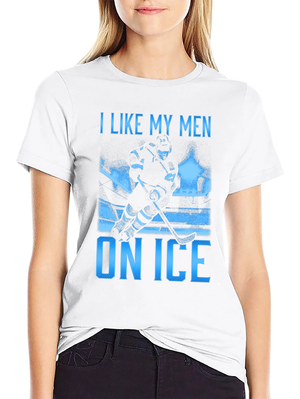 I Like My Men on Ice T-Shirt