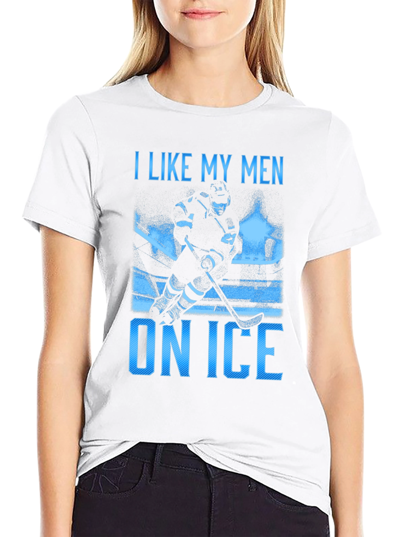I Like My Men on Ice T-Shirt