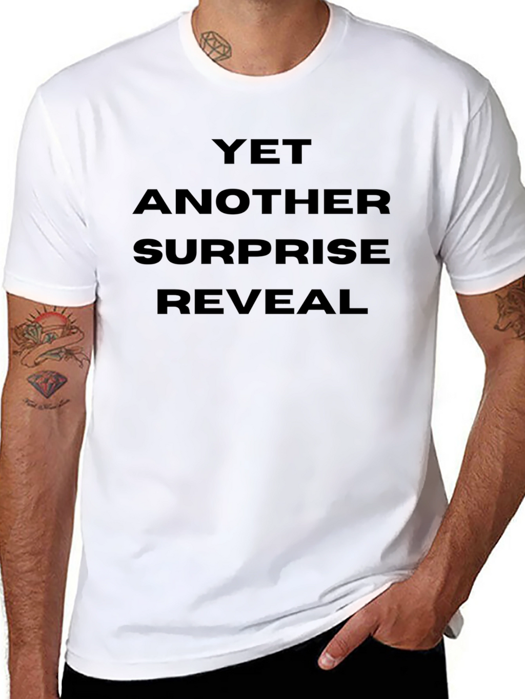 Surprise Reveal T-Shirt - Funny Graphic Tee