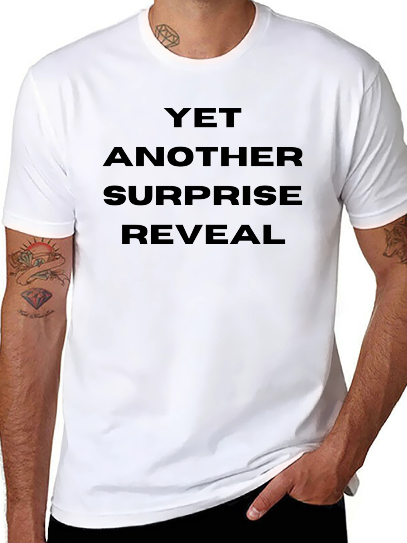 Surprise Reveal T-Shirt - Funny Graphic Tee