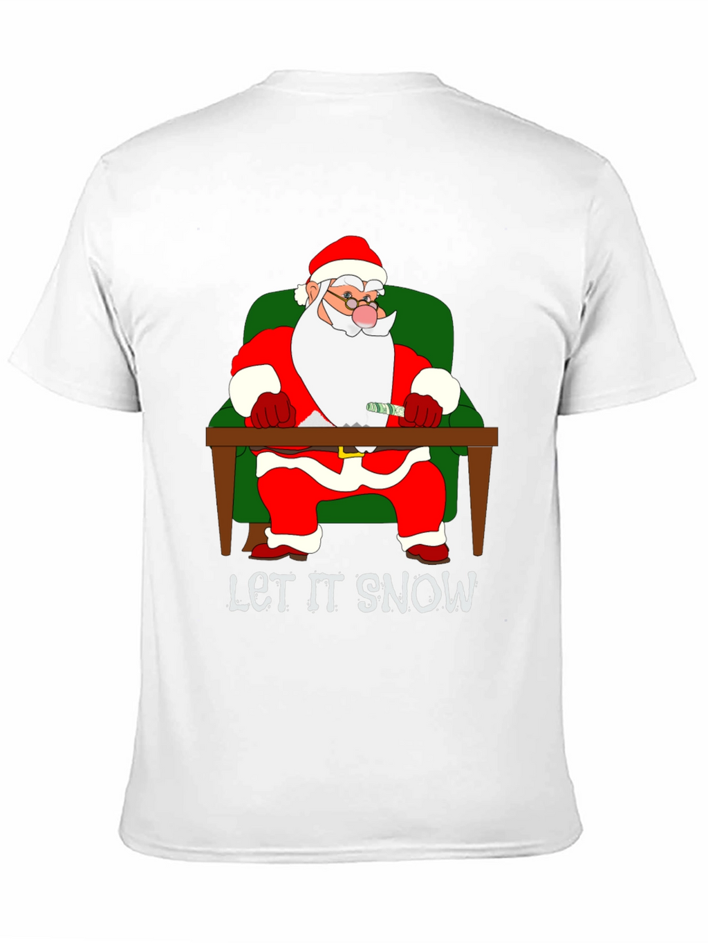 Let It Snow Santa T-Shirt