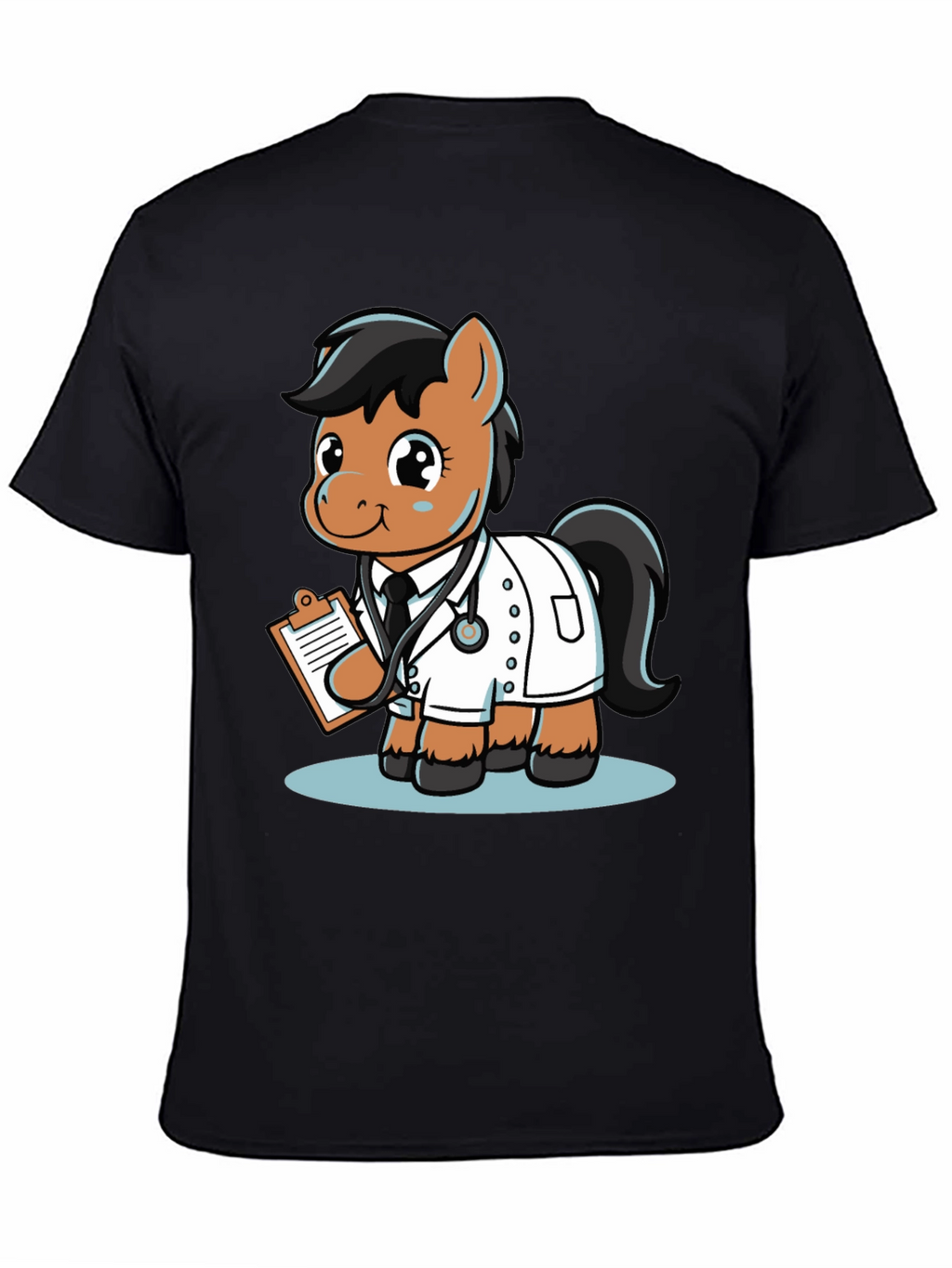 Doctor Pony T-Shirt - Cute Cartoon Animal Tee