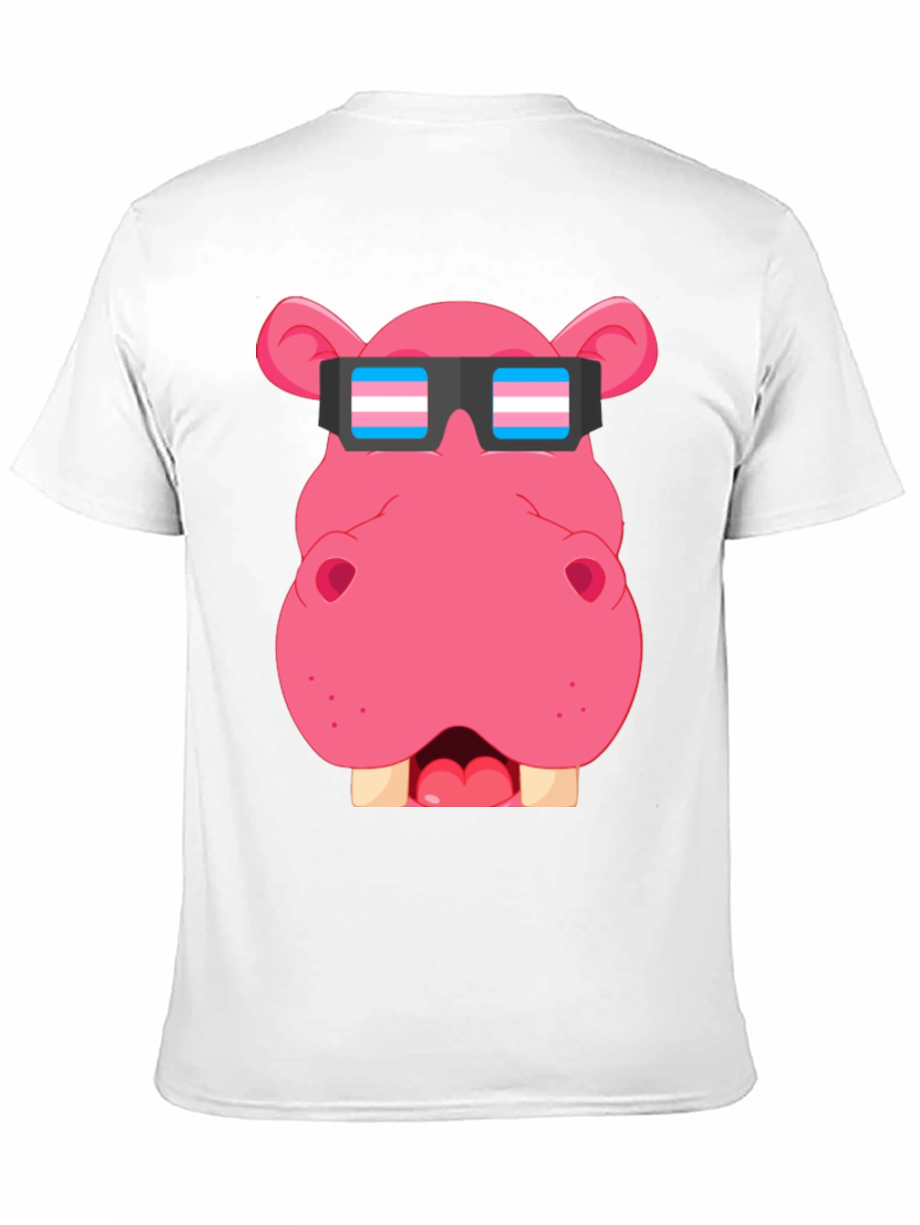 Hippo Transgender Pride T-Shirt