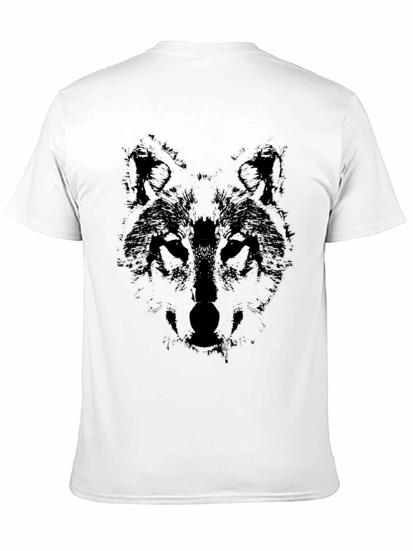 Wolf Graphic Black T-Shirt