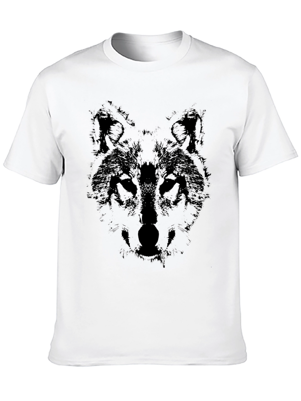 Wolf Graphic Black T-Shirt