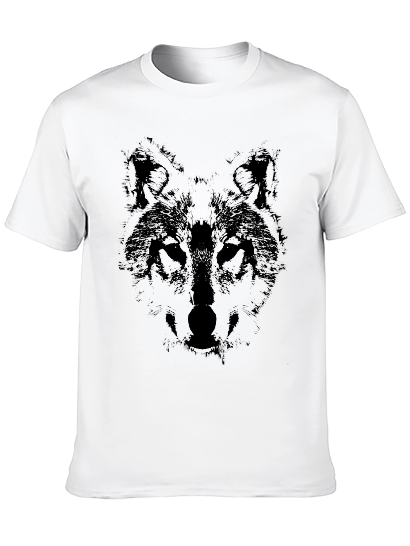 Wolf Graphic Black T-Shirt