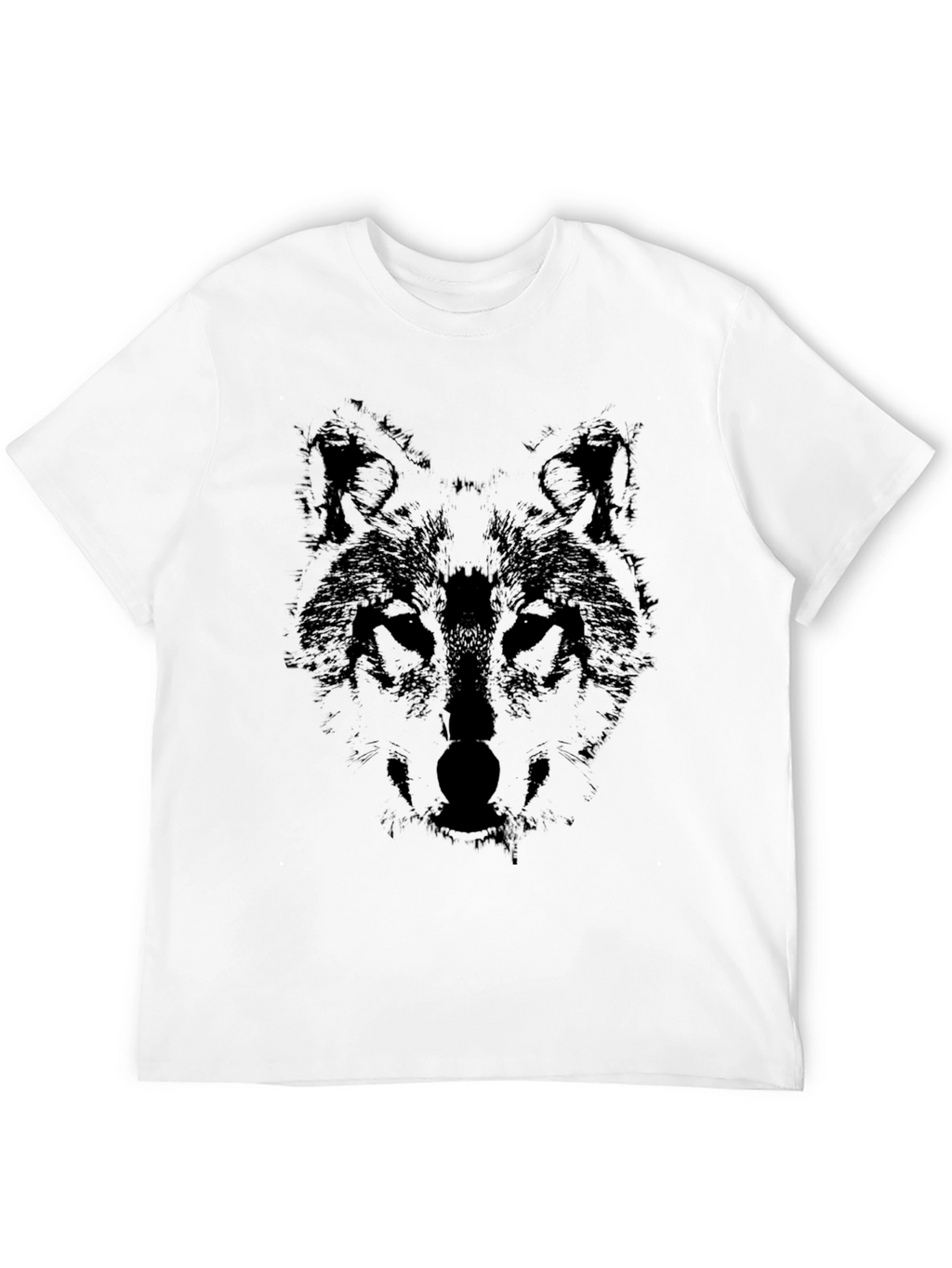 Wolf Graphic Black T-Shirt