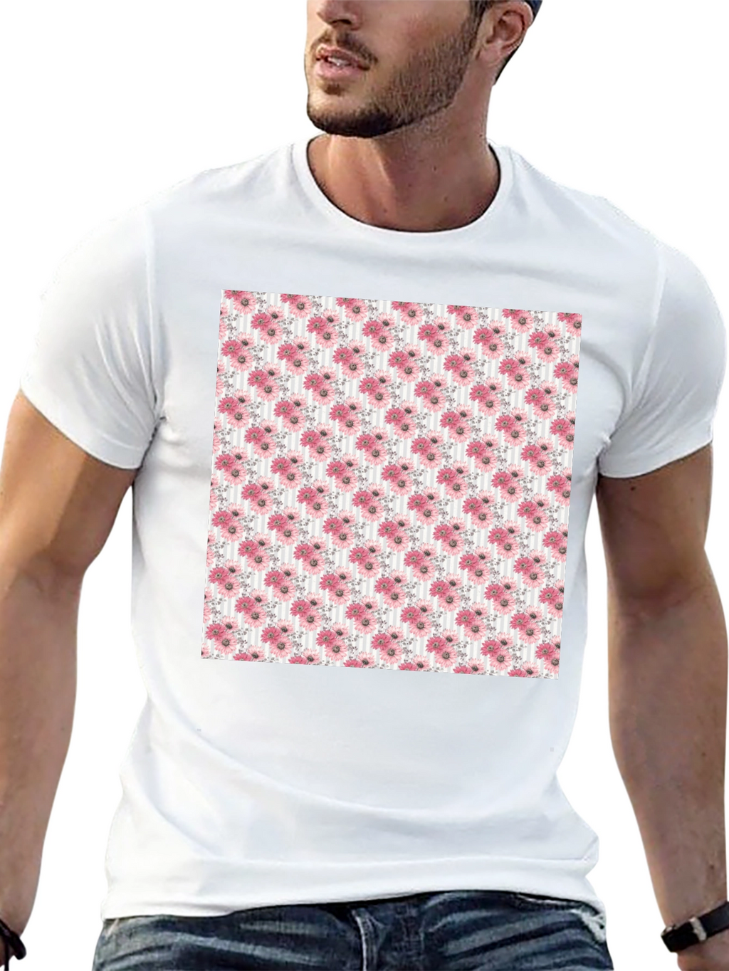Floral Pattern Tee