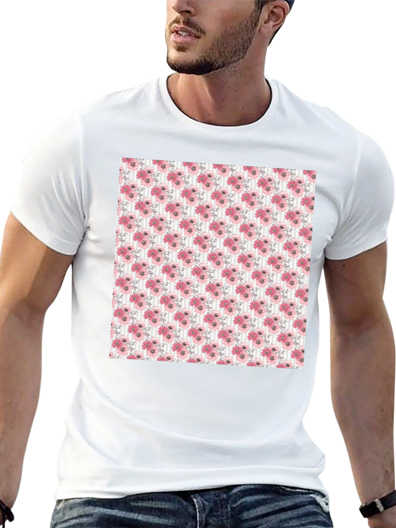 Floral Pattern Tee