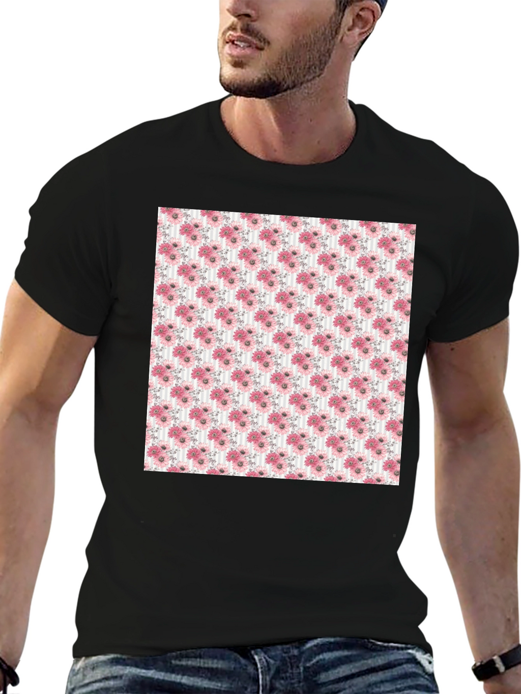 Floral Pattern Tee