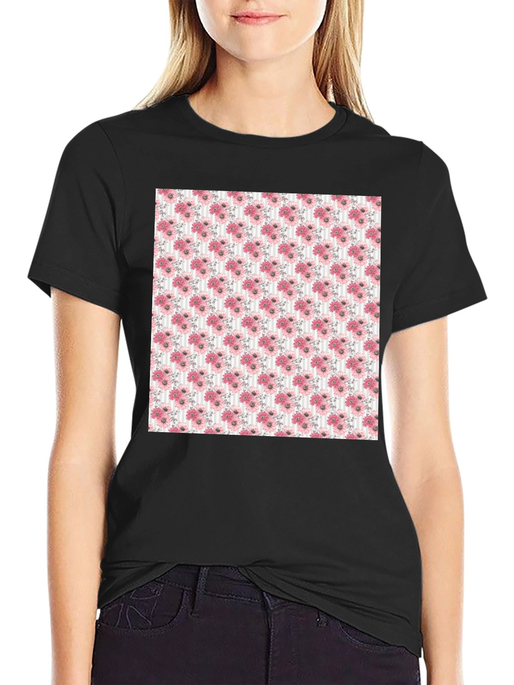 Floral Pattern Tee