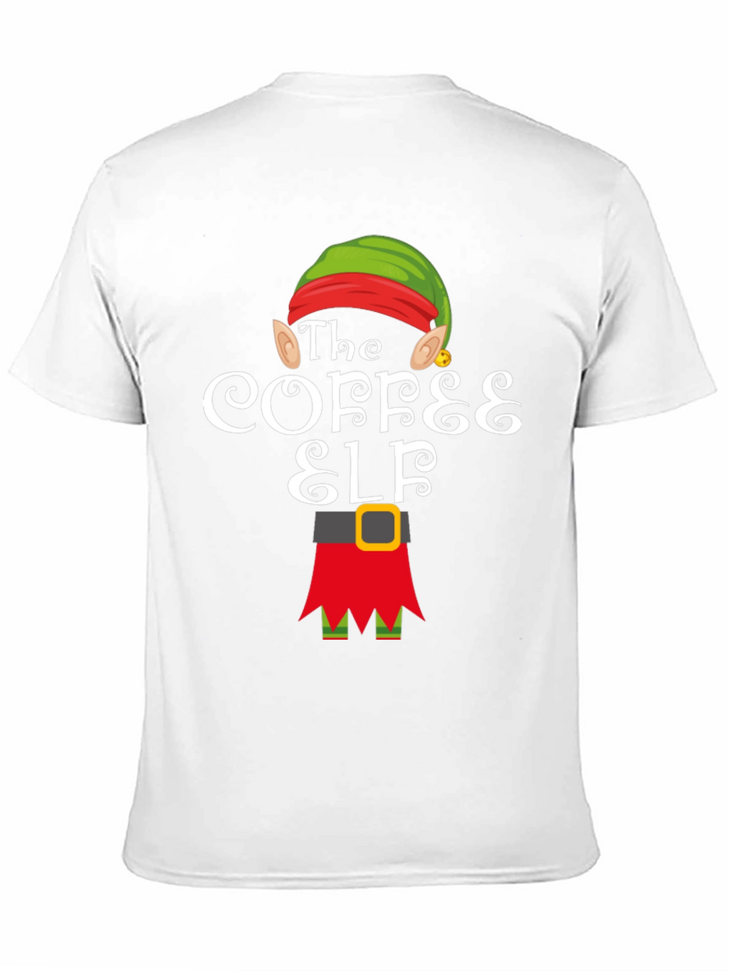 The Coffee Elf T-Shirt - Holiday Cheer