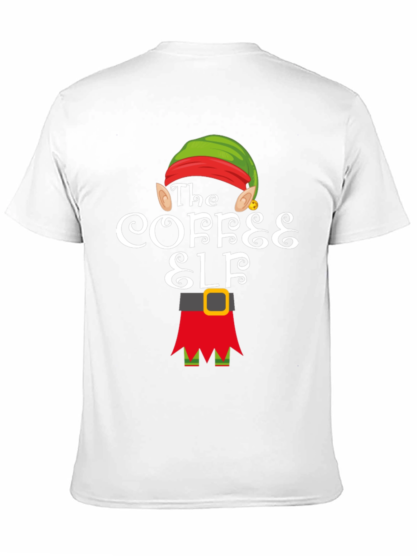 The Coffee Elf T-Shirt - Holiday Cheer