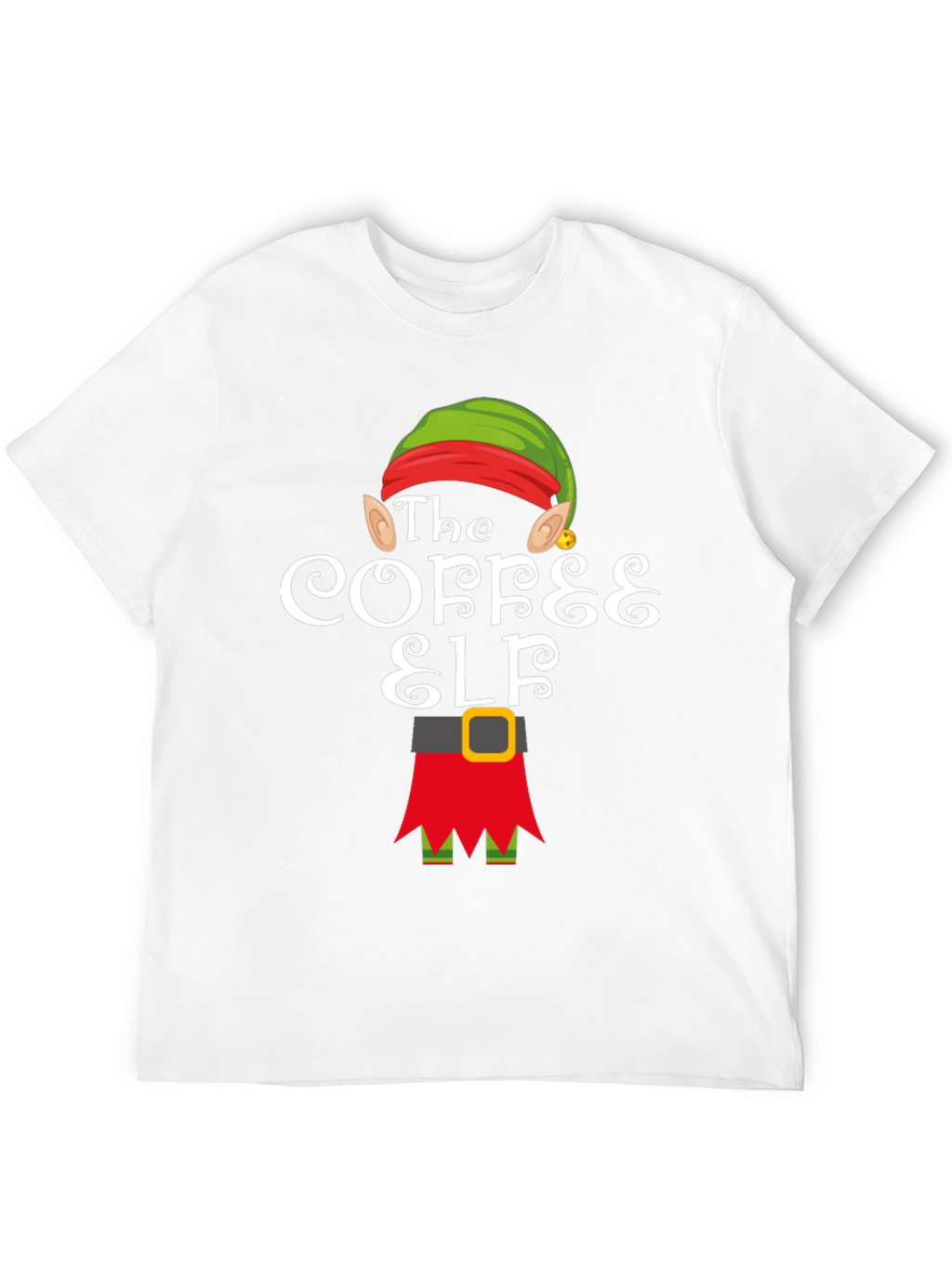 The Coffee Elf T-Shirt - Holiday Cheer