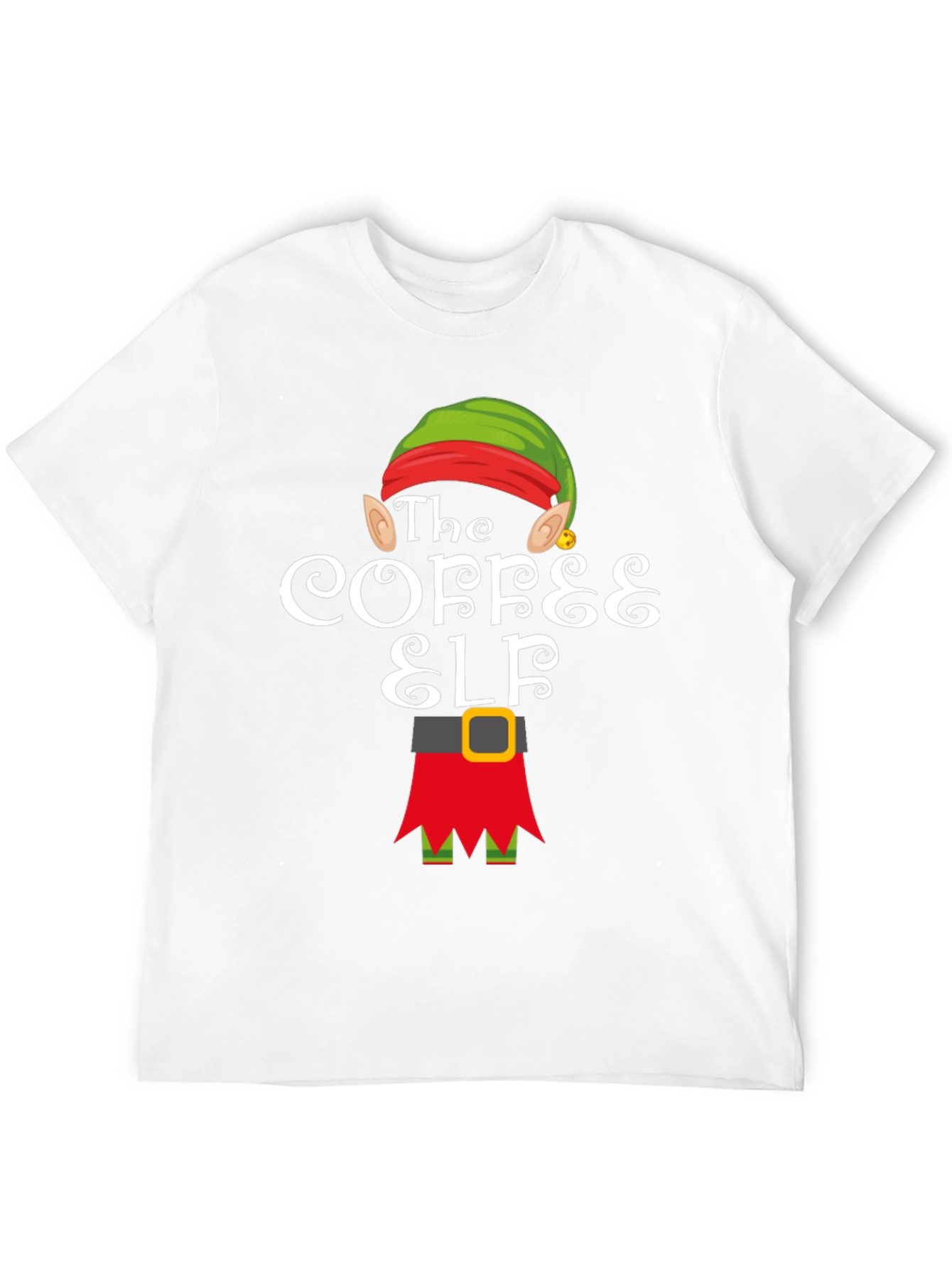 The Coffee Elf T-Shirt - Holiday Cheer