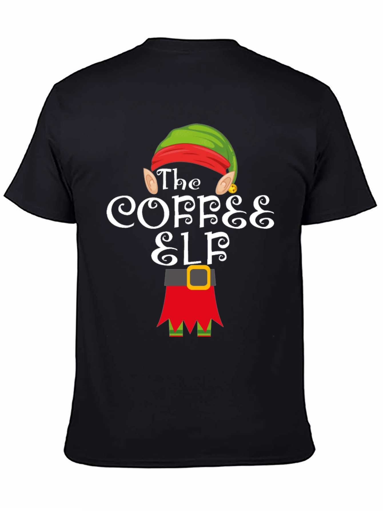The Coffee Elf T-Shirt - Holiday Cheer