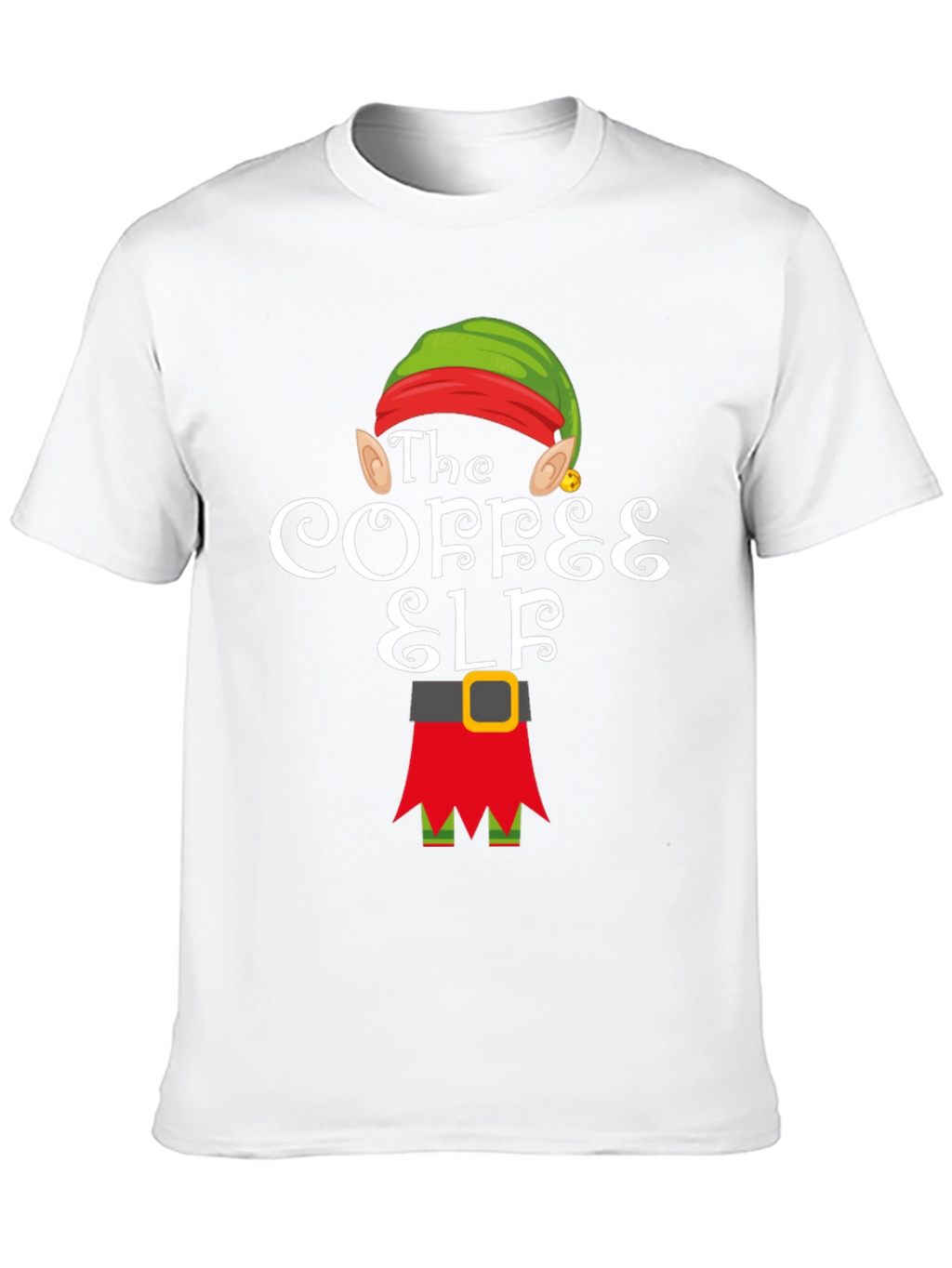 The Coffee Elf T-Shirt - Holiday Cheer
