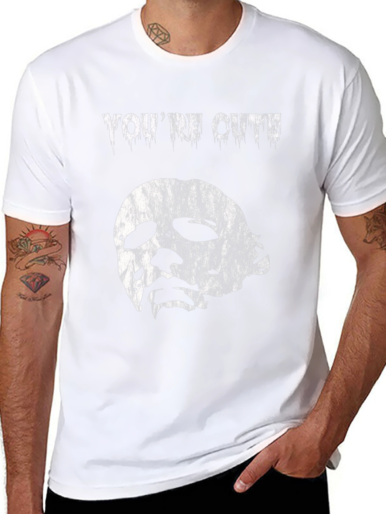 Youre Cute Halloween T-Shirt - Michael Myers