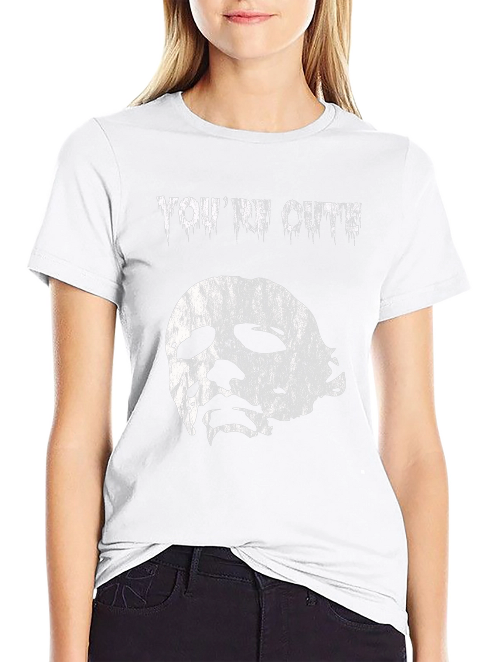 Youre Cute Halloween T-Shirt - Michael Myers