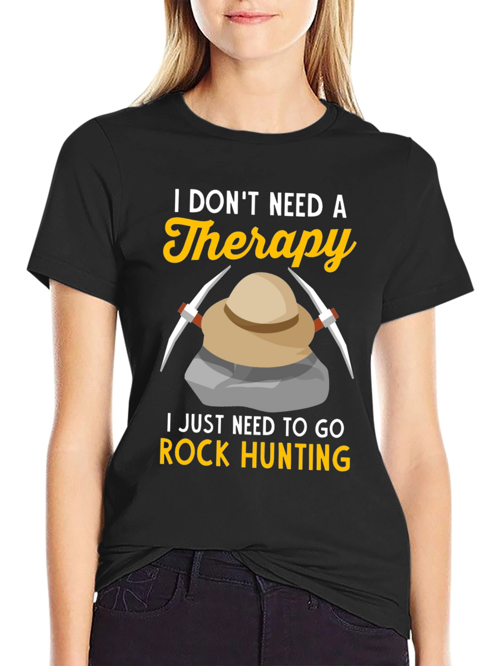 Rock Hunting Therapy T-Shirt