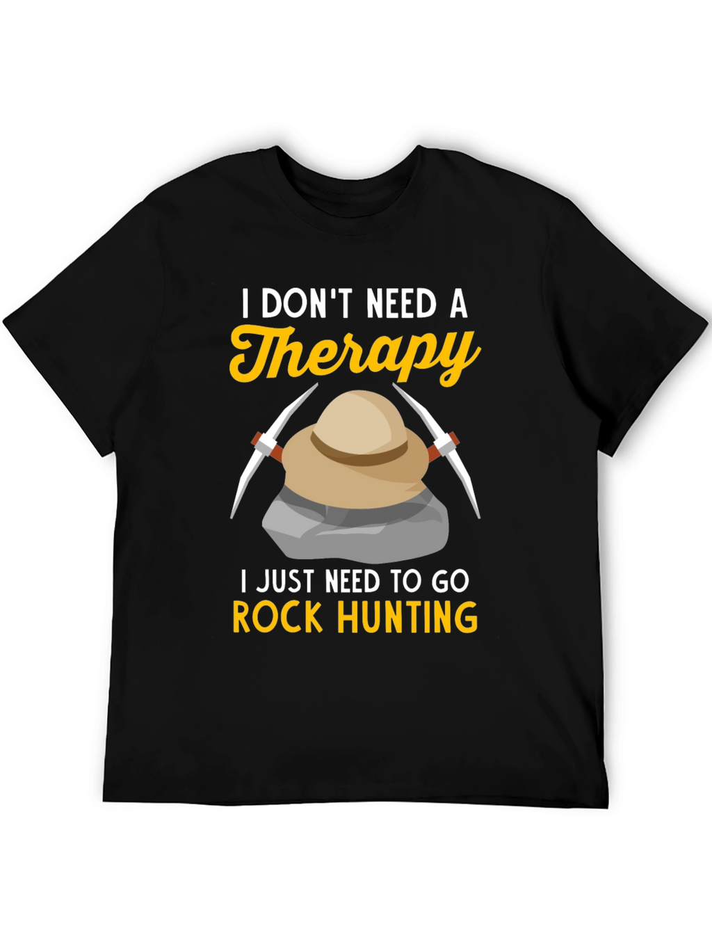 Rock Hunting Therapy T-Shirt