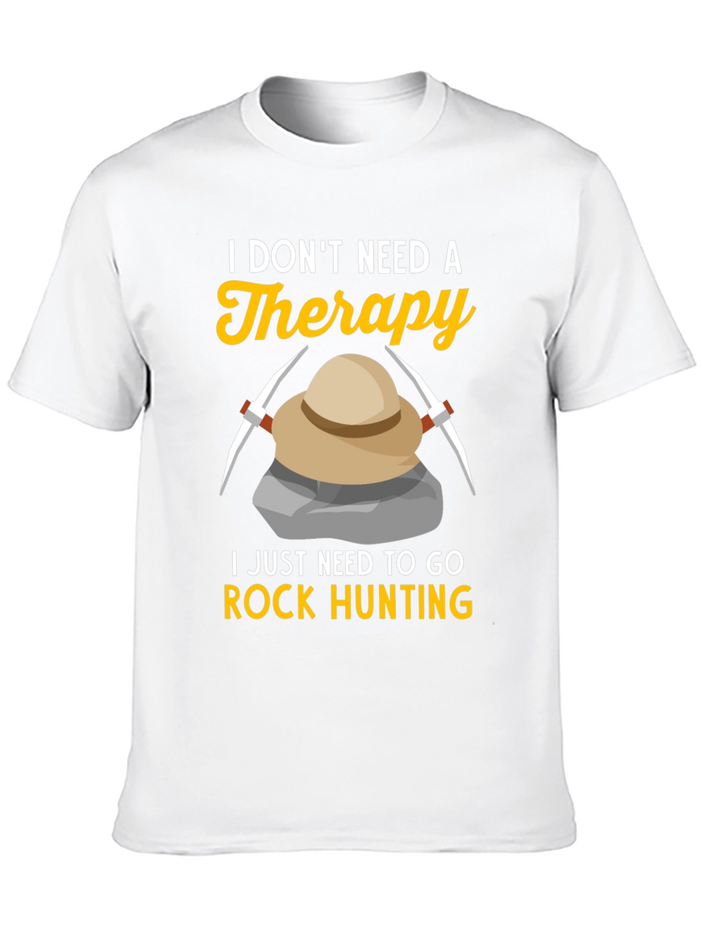 Rock Hunting Therapy T-Shirt